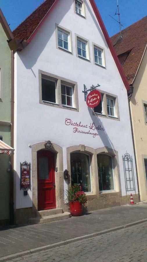 Gaestehaus Liebler Ρότενμπουργκ  Εξωτερικό φωτογραφία